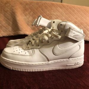White Air Force Ones